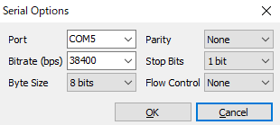 SerialOptions
