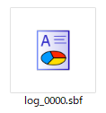 SBFファイルアイコン